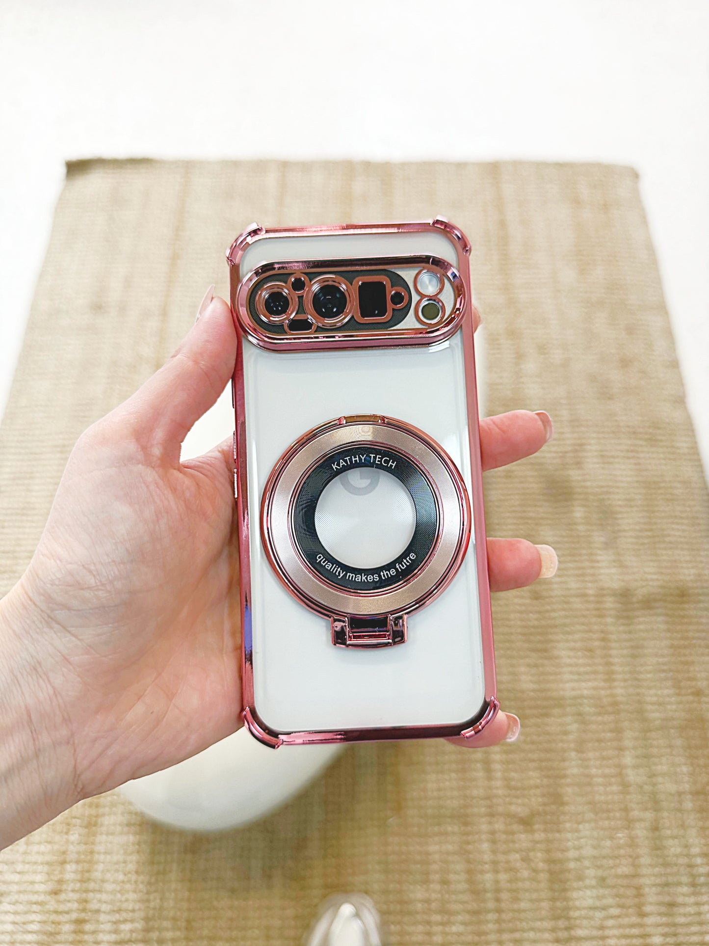 Halo Grip Clear Case