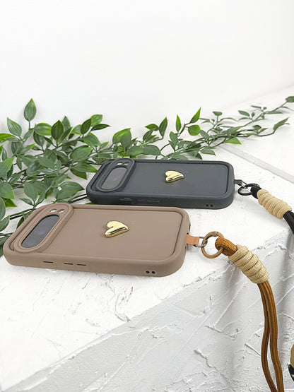 Luxe Heart Strap Case