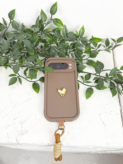 Luxe Heart Strap Case