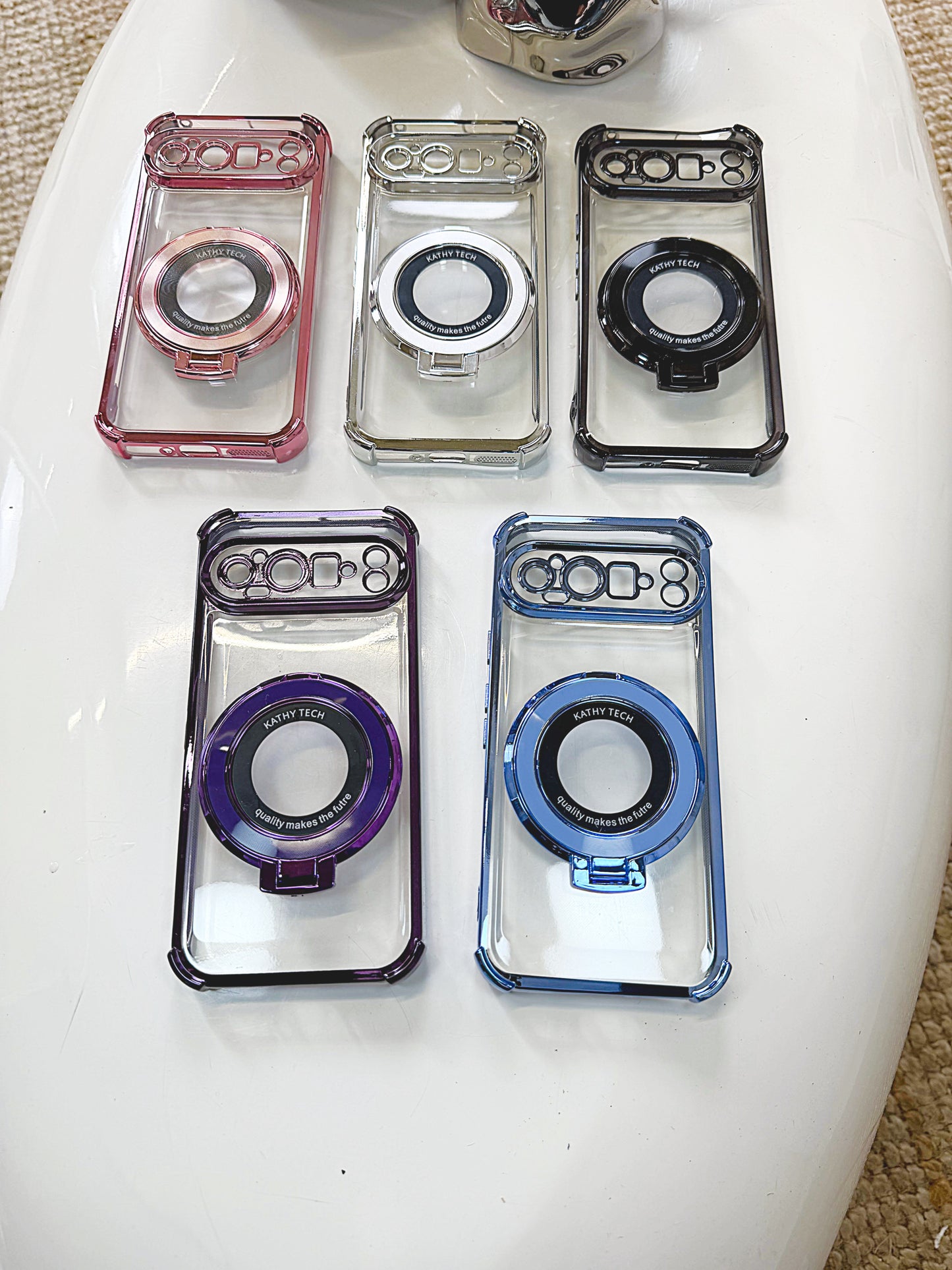 Halo Grip Clear Case