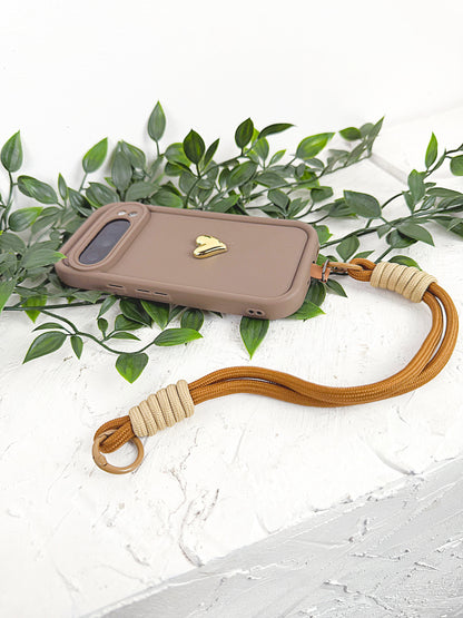 Luxe Heart Strap Case