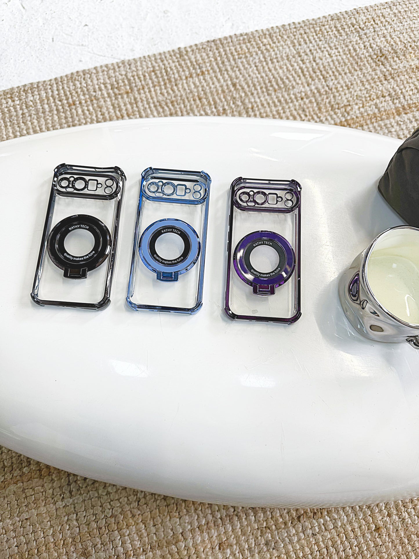 Halo Grip Clear Case