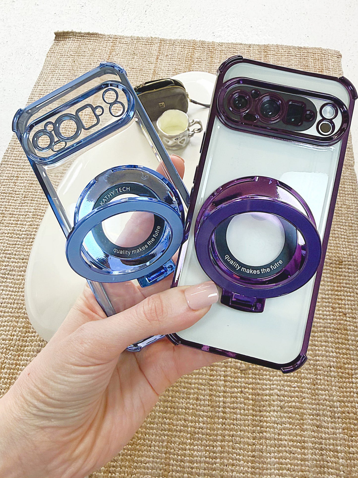 Halo Grip Clear Case